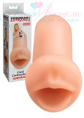 Ротик-мастурбатор Pipedream Extreme® toyz Coed Cocksucker™ из Fanta Flesh®, глухой тоннель, 12,5см