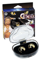 Вагинальные шарики Cats eyes из металла, 2см/2х33г