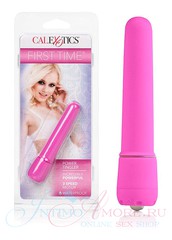 Мини-вибратор First Time™ Power Tingler, 3 скорости. розовый, 9,5х2см