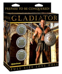 Секс-кукла мужчина Gladiator Love Doll виброязык, попка, виброфаллос 16,5см