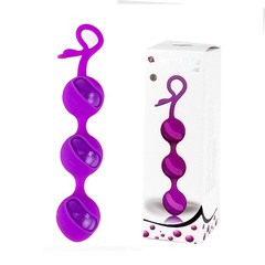 Анальные шары Pretty LoveBalls, силикон, 21х3,5см