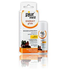 Тонизирующий лубрикант с имбирем и какао pjur®MED Energy glide, 30мл