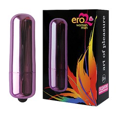 Мощная вибропуля Ero, розовая, 5,5х1,7см
