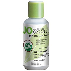 Гипоаллергенный лубрикант JO Certified Organic с алоэ, 75мл