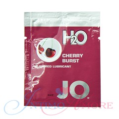 Съедобный лубрикант JO H₂O Cherry Burst (Вишня), пробник 3мл