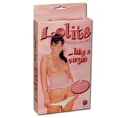 Секс-кукла юная Lolita, нарисованное лицо, 3 отверстия