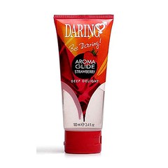 Лубрикант Daring клубника Aroma Glide, с витамином Е, 100мл