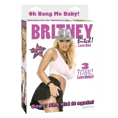Кукла Britney bitch (Бритни стерва), 3 отверстия
