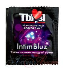 Анальный любрикант IntimBluz с защитой от инфицирования, 4г, годен до 11.22г