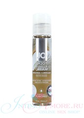 Съедобный лубрикант JO® H₂O Vanilla Cream (ванильный крем), 30мл, годен до 11.22г