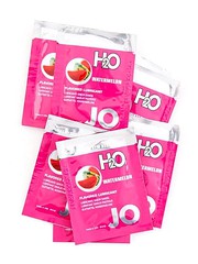 Съедобный лубрикант JO H₂O Watermelon (Арбуз), пробник 3мл