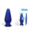 Большая анальная пробка Little Boy Blue Gläs из стекла, 14х6см