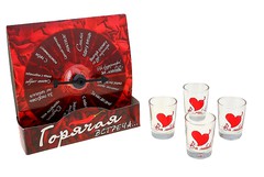 Алкогольная игра Горячая встреча,  на раздевание, для 2-4 человек