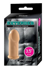 Удлиняющая насадка на половой член Extender Extension Condom, 9см