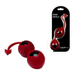 Шарики Dare Devils для вагинальных упражнений, силикон, 3,5см/95г