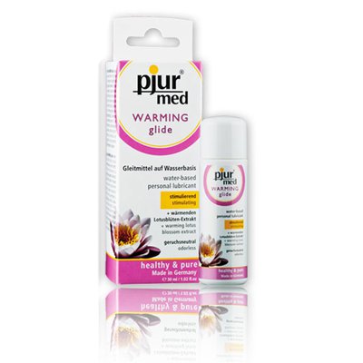 Стимулирующий лубрикант с экстрактом лотоса pjur®MED Warming glide 30мл