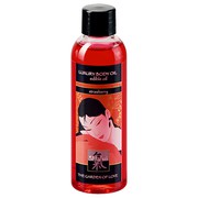 Съедобное масло для тела Shiatsu™ с ароматом Клубники 100мл