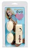 Виброшарики Dynamic duo, молочный, 3,3х5см