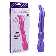 Мультискоростной G-вибратор Endless Pleasure, фиолетовый, 19х3см