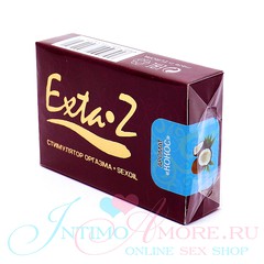Интимное масло Exta-Z кокос, запатентованный стимулятор оргазма, 1,5мл