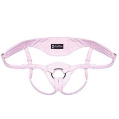 Трусики Lux Fetish для страпона, розовые