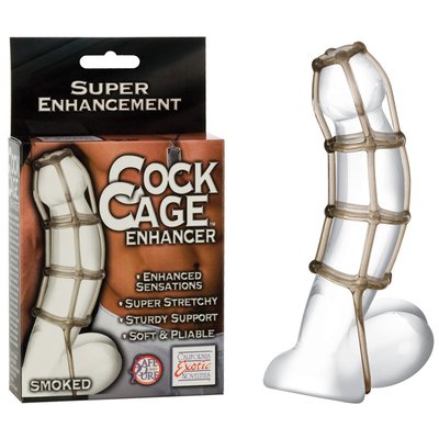 Эрекционное лассо (утяжка) на половой член Cock Cage™ Enhancer, черное