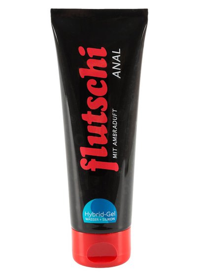 Анальная смазка Flutschi mit Ambraduft anal, водно-силиконовая, 80мл, годен до 03.24г