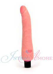 Длинный вибратор "Realistic cock vibe", 24,5х5см.