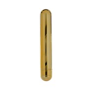 Стильный супер-мощный вибратор Pure Gold Excitement, 20х3см.
