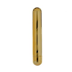 Супермощный вибратор Pure Gold Excitement, золотистый, 20х3см