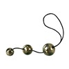 Три коричневых вагинальных шарика Lacey's™ Graduated Orgasm Balls™, 1,9/2,5/3,2см