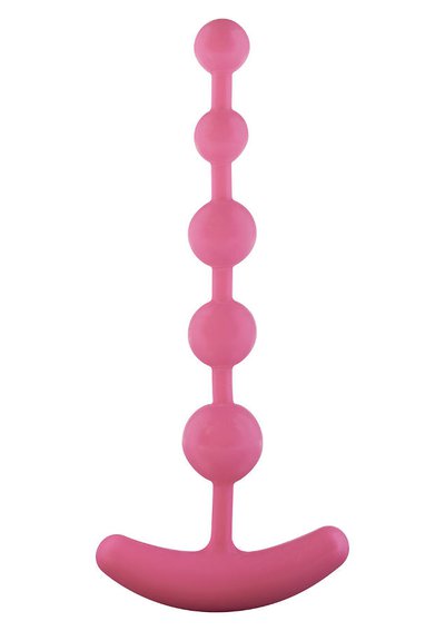 Анальная цепочка для ношения Sweet Sensation Pretty Pink, 16,5см