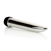 Мощный вибратор Platinum Elegance Extreme Pure Gold™, серебрянный, 19х2,7-3,1см.