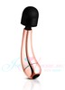 Тихий мини-массажер Rosy Gold Nouveau Curve Massager, 10 реж, аккумулятор, золотистый, 13см