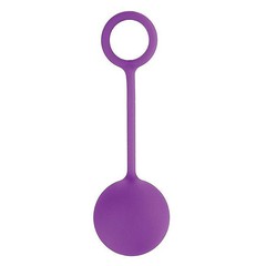 Вагинальный шарик Geisha, фиолетовый силикон, 3,5см/38г