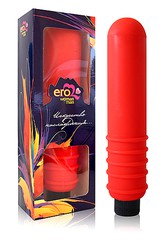 Вибратор Silicone Michael Vibe красный, 18х4см