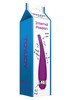 Вибратор для G-точки и клитора Internal Passion, фиолетовый силикон, 19см