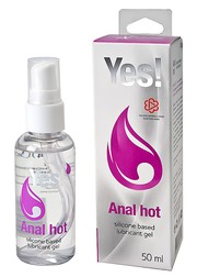 Анальный любрикант Yes! Anal hot согревающий (имбирь, vit AиE), 50мл, годен до 05.27г