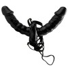 Двойной страпон Fetish Fantasy Series® Double Delight Strap-On™с вибрацией, 15х4/15х4см