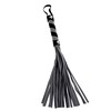 Плеть First Time™ fetish flogger, серо-черная