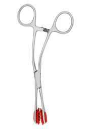 Медицинский зажим Scissor Clamp с мягкими кончиками