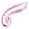 Стеклянный анальный стимулятор Art of glass Розовый дракон, 16х3см