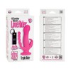 Вибратор Love Rider™ Triple Riders, силикон, 10 функций, 2 мотора, 16,5х4см