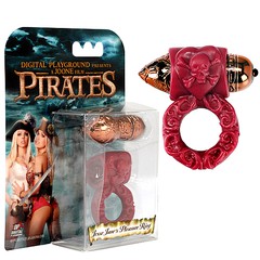 Пиратское красное колечко Jesse`S Red Pleasure, 2см