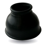 Насадка Sexy Friend для эрекционной помпы, черный силикон, (длина 4,5см) L(d3,5/5,6см)