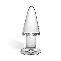 Анальная пробка Trinity Butt plug Gläs, 13,5х5см