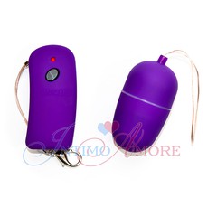Беспроводное виброяйцо Vibrator midi, 10 реж, фиолетовое, 6х3,2см