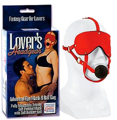 Маска с кляпом Lover's Headgear™, d4,3см