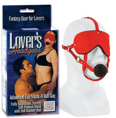 Маска с кляпом Lover's Headgear™, d4,3см