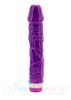 Мультискоростной G-вибратор Fantasy vibe с большой головкой, фиолетовый, 22,5х4,5-3,7см